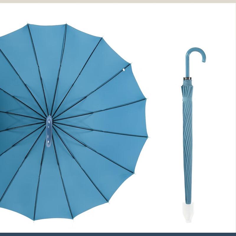 Yijie Semi-Automatic Long Handle Windproof Umbrella