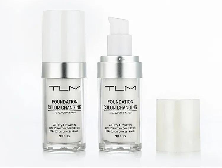 Makeup TLM Foundation Magic Color Changing Foundation Liquid Soft Matte Long Lasting Hydrating Makeup Base Maquiagem Wholesale
