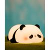 Recolte Panda Night Light for Kids - 3-Level Dimmable, Rechargeable LED Silicone Lamp | Squishy Nursery Light with Timer | Safe Night Light for Baby