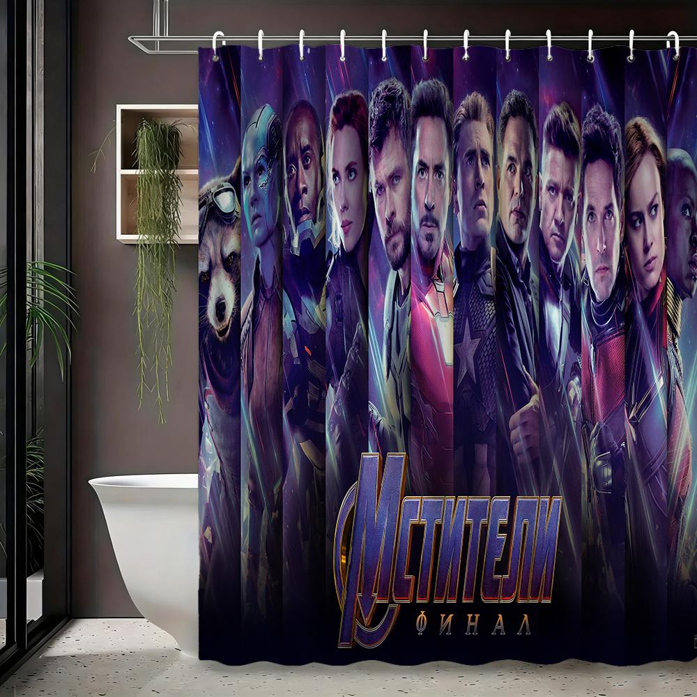 X-Men Xavier'S School Logo Waterproof Shower Curtain For Superhero Decor