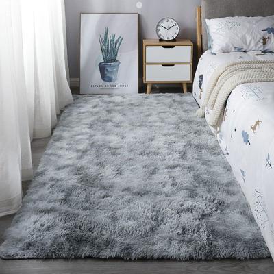 60*160cm Weicher Plüsch Rutschfester Zottelteppich, Batik Wohnzimmerteppiche für Studentenwohnheim Heimdeko, Haustierfreundlicher Schlafzimmer Wohnzimmerteppich