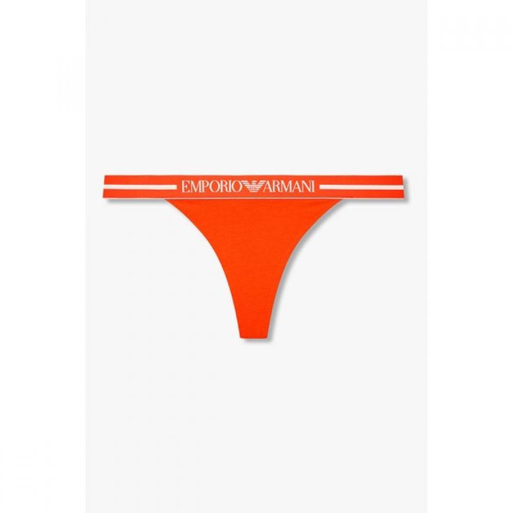 Emporio Armani Women S Center Logo Thong 0826110516 S(90)