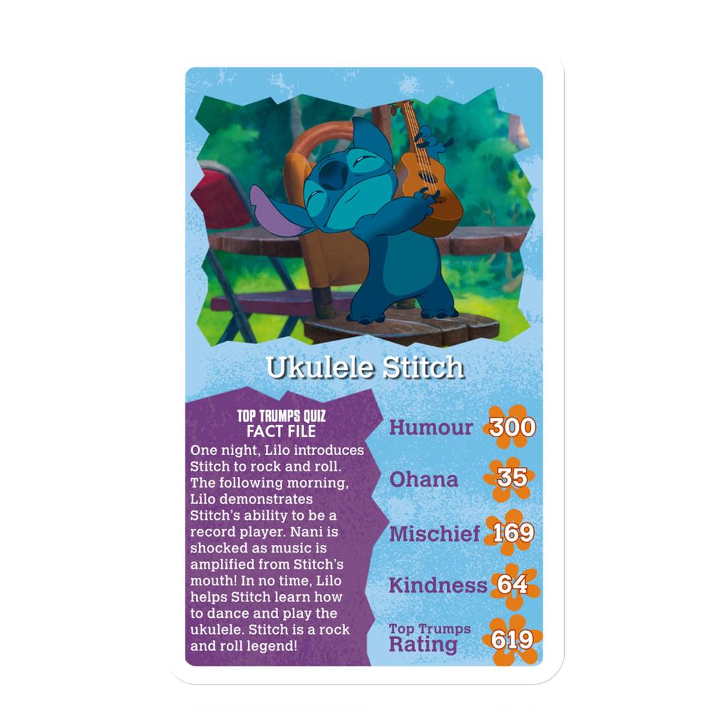 Top Trumps Kortspel Lilo Stitch Moments Familjespel för Barn och Vuxna Spelare Barn Kortstrider för Familjer från & - 2+ - 6+
