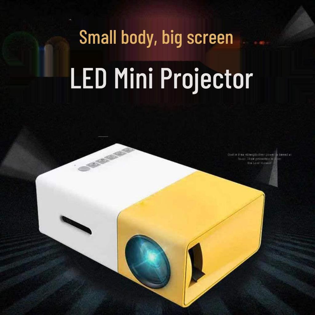 2025 Mini Home Projector with Screen for Mobile Phones, Dorms, Bedrooms, and Students
