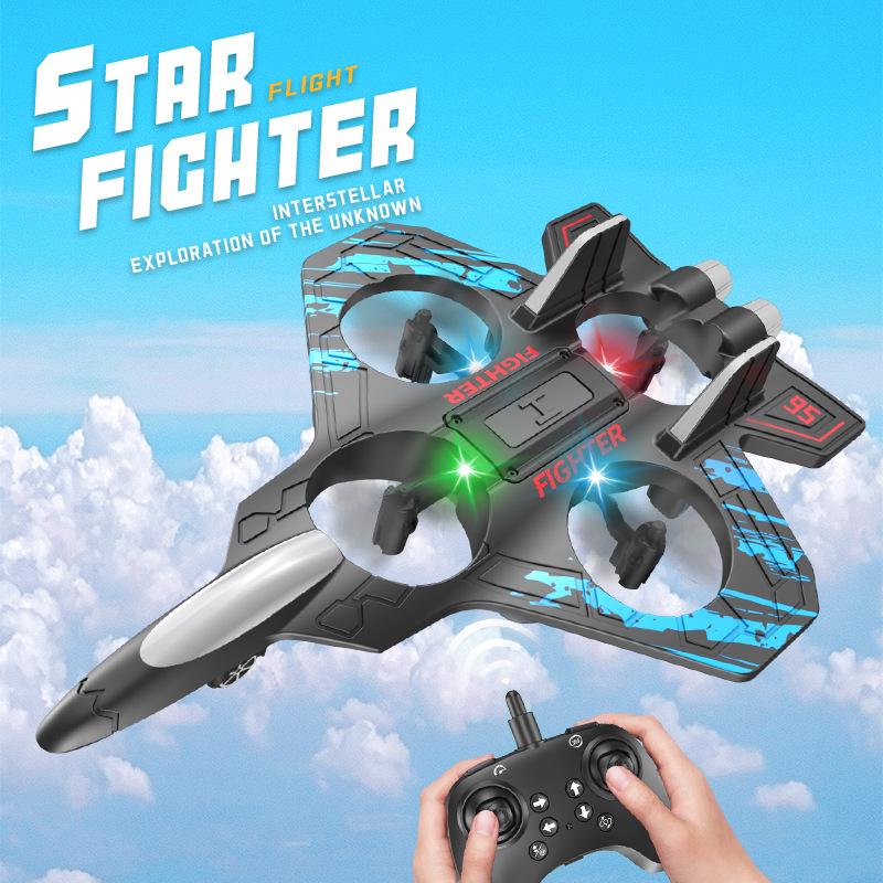 Gravity-Sensing Foam Drone: Stunt-Ready, Anti-Collision, Fall-Resistant 4-Axis Aircraft