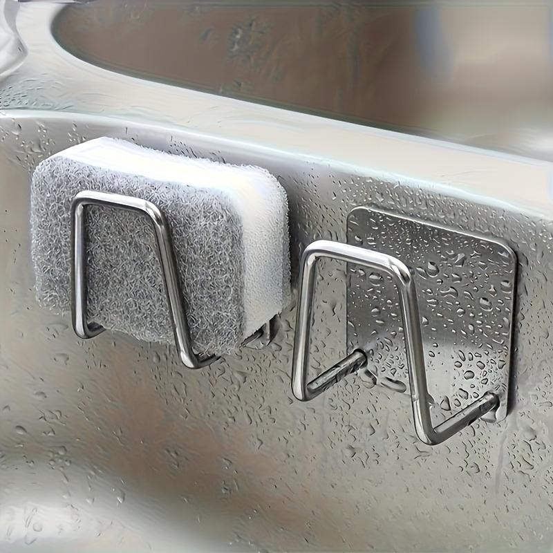 

2Pcs Heavy-duty Sink Hanger, with Self-adhesive Patch Sink Storage Drain Rack, Suitable for Home Kitchens, Bathroom Saving Countertop Storage Racks,