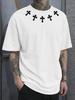 T-shirt with a Cross Print