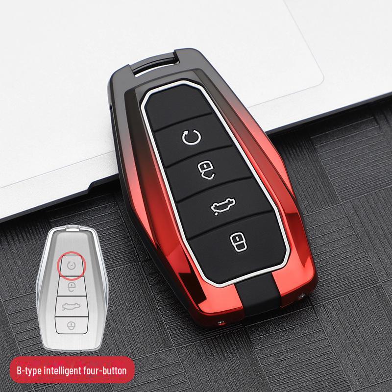 Kryt na kľúč od auta Geely Xingyue pre rôzne modely (2024) - Kvalitný prémiový kryt pre Boyue, Xingrui, Haoyue, Binyue.