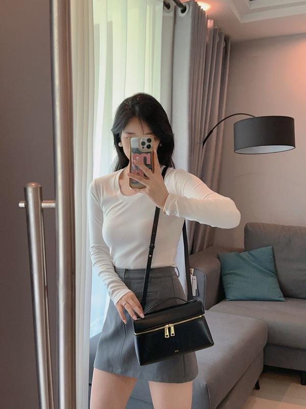 JWPEI Cross-Border Spot Lunch Box Shoulder, Messenger, and Tote Bag - Genuine Leather, Unique Niche Design
