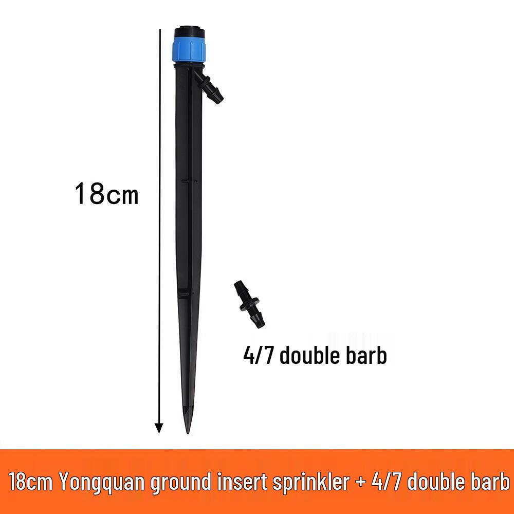 360° Adjustable Eight-Hole Micro-Sprinkler Head for Drip Irrigation