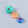 Cute Exaggerated Irregular Geometry Candy Colorful Resin Acrylic Imitation Pearl Dangle Earrings for Women Summer Jewelry Gifts