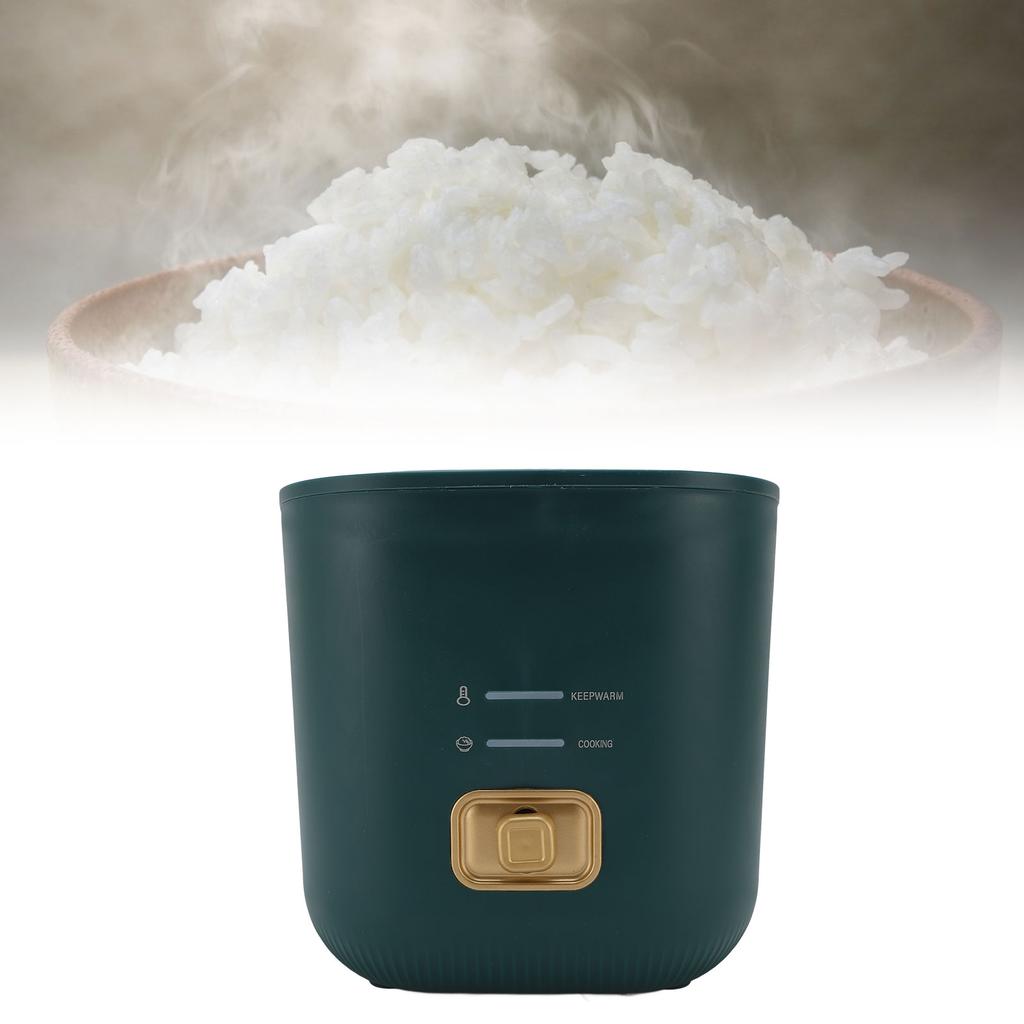 Rice Cooker One Button 1.2L Portable Rice Cooker With Keep Warm Function Anti Stick Pot for 1 to 2 People Use