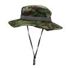 Latest Summer Camo Fisherman Leisure Bucket Camping Hiking Travel Fishing Mountaineering Sombrero Sunshade Bonnie Hat for Women Men