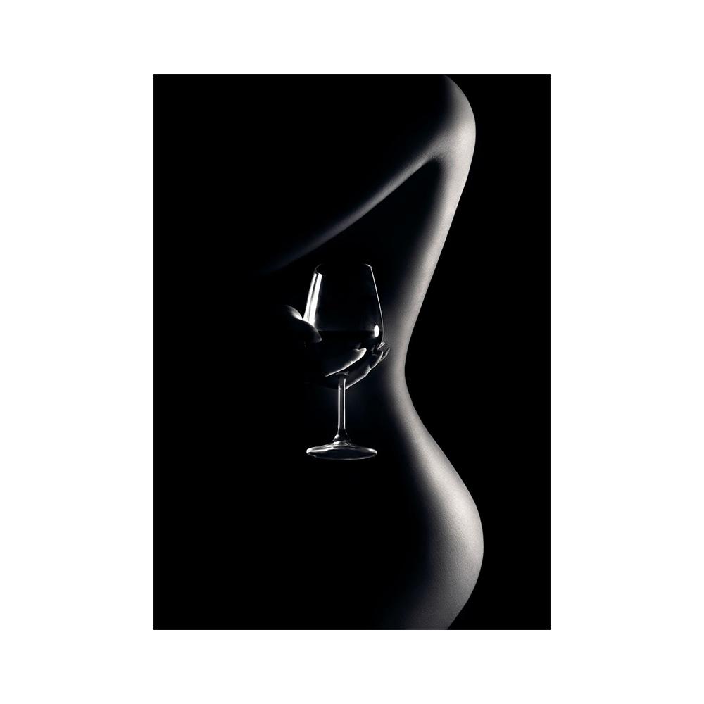 

Mordern сексуальные обнаженные женские настенные художественные холсты постеры с принтом черно-белые женские бокалы для вина картина для гостиной спальни домашний декор 50x70cm No Framed