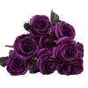 Faux Flower Realistic Looking Eye-catching Practical Good 10 Heads Wedding Party Faux Bouquet Decoration for Dorm