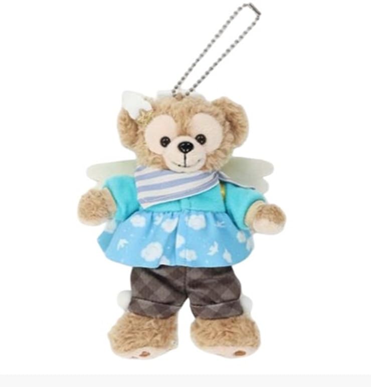 Duffy & Friends Duffy Plush Badge [Wishing Wings] "Tokyo DisneySea Exclusive" Souvenir