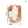 Portable Pvc Transparent Chest Patch Storage Bag Doll Storage Data Cable Bag Outdoor Dust Bag Waterproof Cosmetics Organizer Box