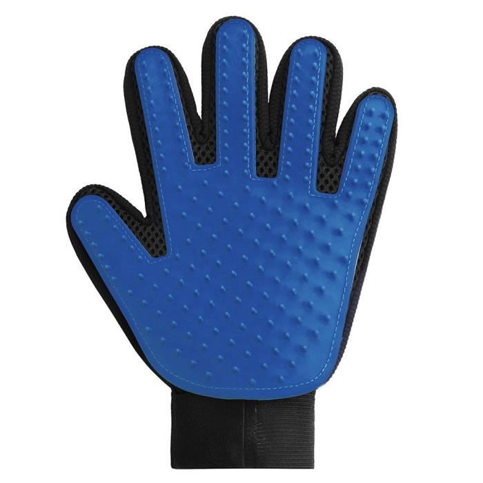 Gants de toilettage - True Touch - Gants Brosse - Doux - Efficace - Réglables