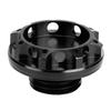Car Engine Oil Cap Cover Replacement Accessories Fit for Honda B16 B18 B20 K20 K24 BKBlack
