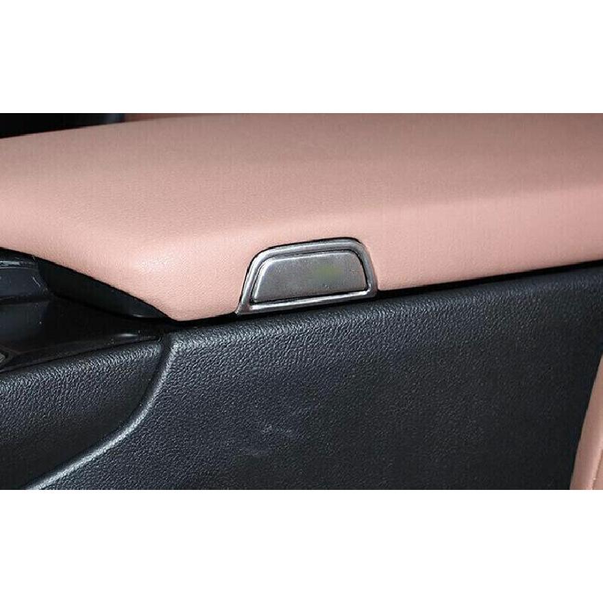 Central Console Storage Box Cover Trim For Lexus UX200 250h 2019-23 Silver Steel