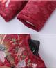 Warm Cotton Padded Jacket: Festive Tang Suit for Elderly Women - Perfect for Winter and Formal Occasions.