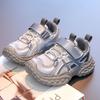 Girls' sports shoes autumn mesh breathable new 2025 children's running dirt-resistant students versatile dad shoes