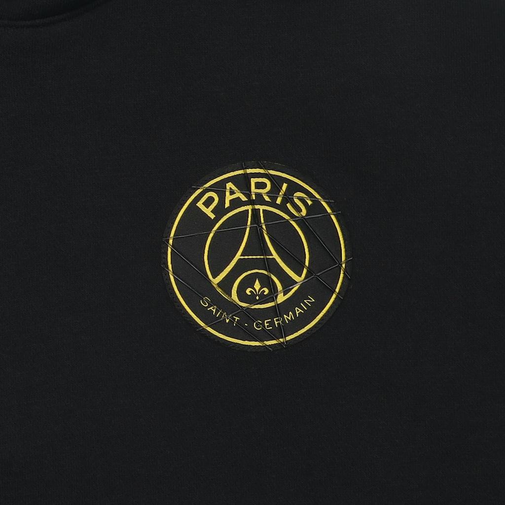 Jordan Felpa con Cappuccio Logo Paris Saint-Germain Uomo Felpe Nera DV0611-010