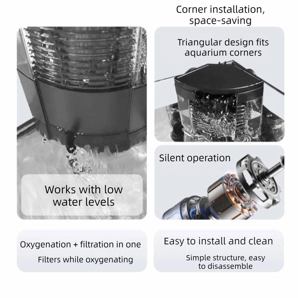 Silent Aquarium Water Pump Energy Saving Water Circulation System Aquarium Decoration