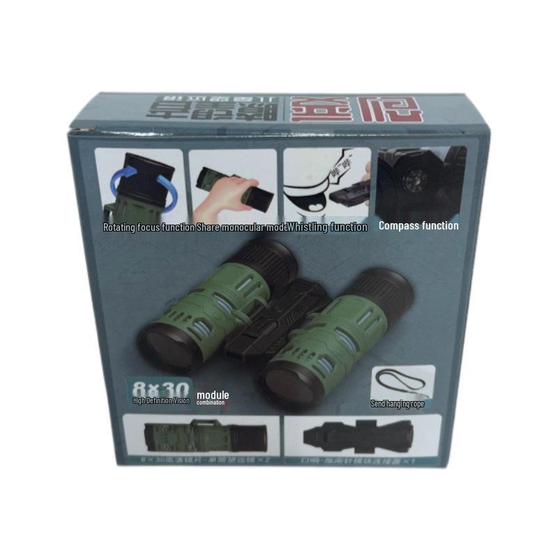 Children's Pirate Telescope: Creative Educational Monocular & Binocular Toy Set