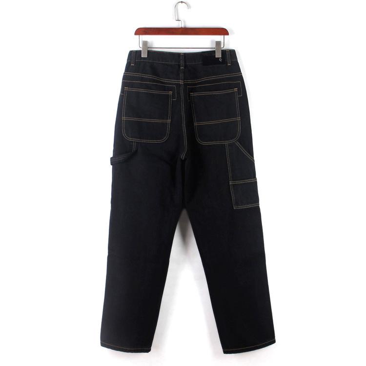 European-American Street Dance Loose Hip-Hop Skateboard Jeans for Men
