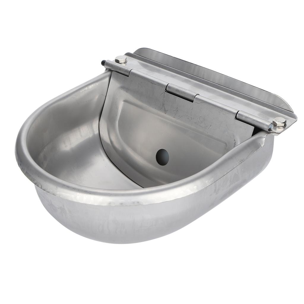 Stainless Steel Water Trough Bowl Automatic Drinking for Horses Goats Sheep Cattle