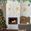 Star Wall Decor 2D Acrylic 78 Pieces Removable Ornament Wall Decor Stickers For Ceiling Bedroom Study Room Living Room Christmas