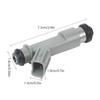 1/3pcs Auto Fuel Injectors For Citroen C1 Peugeot 107 1.0 1KR Toyota AYGO 2005 23209-09030 23250-0Q010 23250-0Q030