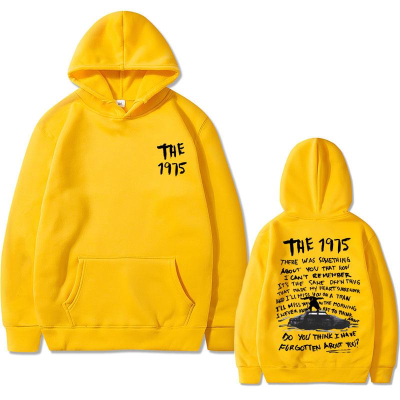 

The 1975 about You Graphic Print Women s Unisex Casual Vintage Hoodie XXXL жовтий