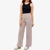 Nike Logo Print Drawstring Elastic Waist Wide Leg Casual Pants Women Bottoms Lotus DQ5615-272
