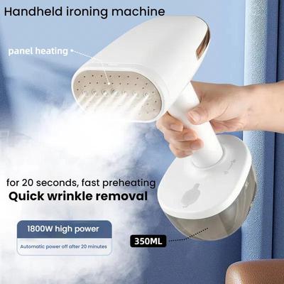 2024 Portable 1800W Handheld Steamer with 350ml Water Tank