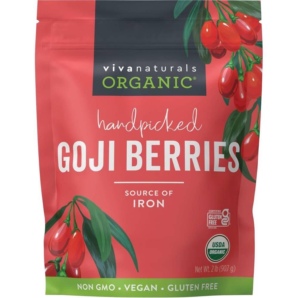 Viva Naturals Dried Goji Berries 907 g 1 pcs 907g