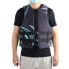 EPE Pearl Wool Blue Black  Adults Seaside Motorboat Life Jacket Vest for Swimming Fishing Drifting SuppliesBlue Black L