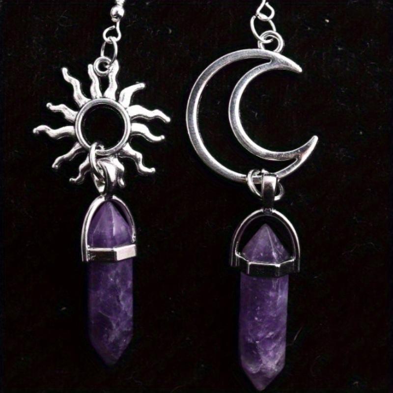 1 Pair of Bohemian Asymmetrical Hexagonal Pillar Earrings for Women, Daily Party Gifts