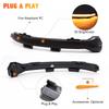 2 Pcs Dynamic LED Turn Signal Light Mirror Indicator Light for VW Golf 7 2012-2018
