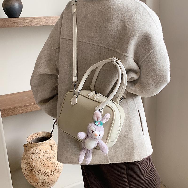 This Year's Trending 2025 Women's Frosted All-Match Crossbody Handbag - Small Square Design