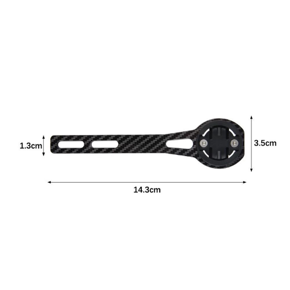 Bike Computer Mount Carbon Fiber Bracket Lightweight Mount Extension