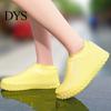 Silicone Shoe Protector 1 Pair Waterproof Rain Cover Non-Slip Reusable Overshoes Men Women Travel Outdoor Rain-proof Boot Shoes Guard