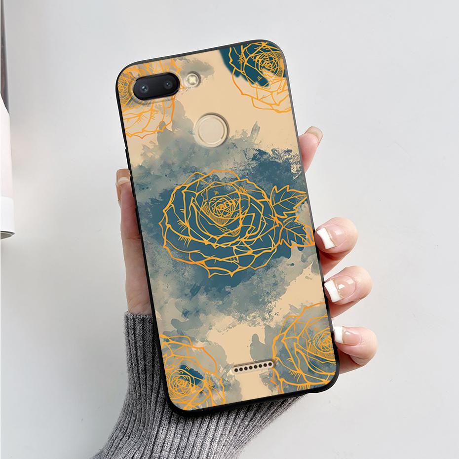 For Xiaomi Redmi 6 Case Redmi 6A Cute Cartoon Frog Back Cover Silicone Soft Phone Case For Xiaomi Redmi 6 6A Redmi6 Coque Bumper