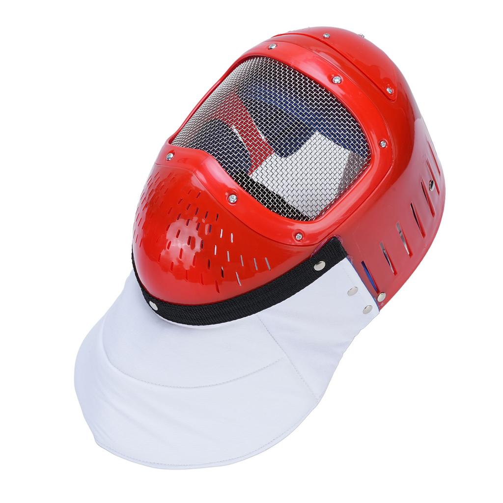Kids Fencing Face Guard Breathable Metal Mesh Helmet Protective Cover for Foil Sabre Epee Use