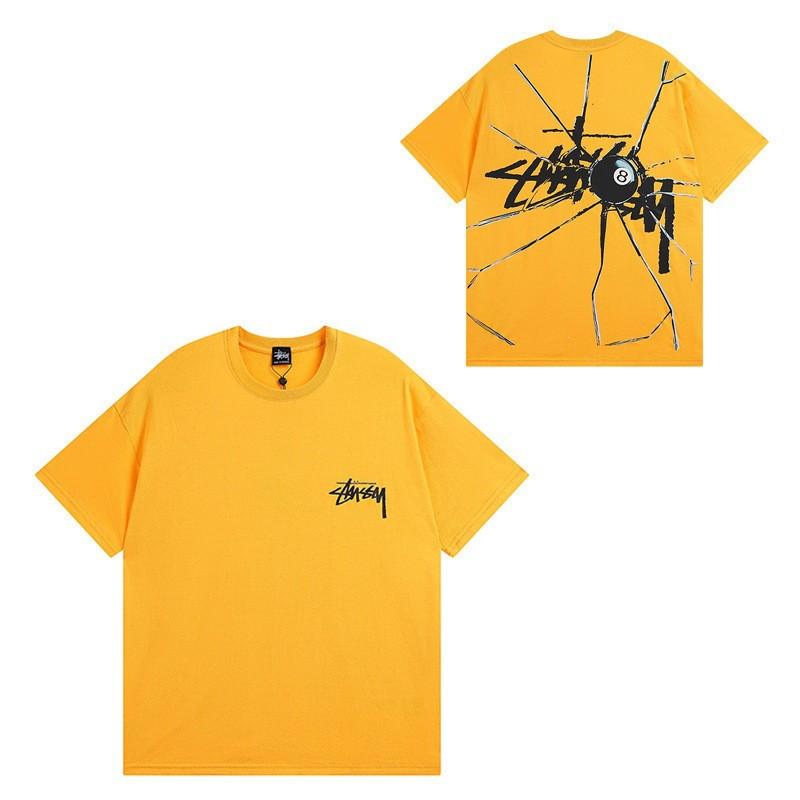 2026SS Letter Print T-Shirt Streetwear Loose Fit Couple Tee Short Sleeve