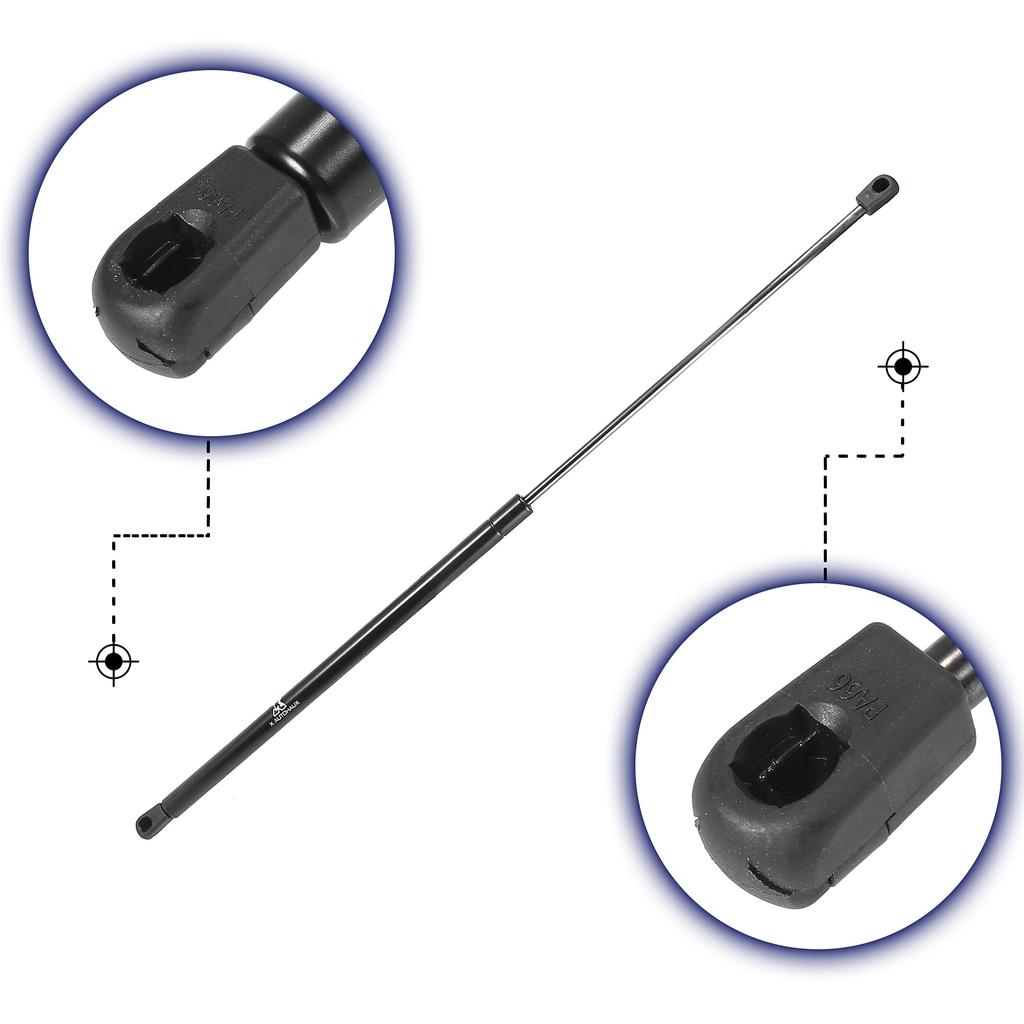 X AUTOHAUX Gas Spring 68cm 20kg Load Universal Lift Support for Wall Mobile Convenience Store Rear and Motorcycle Set of 2 Damper, Extension,