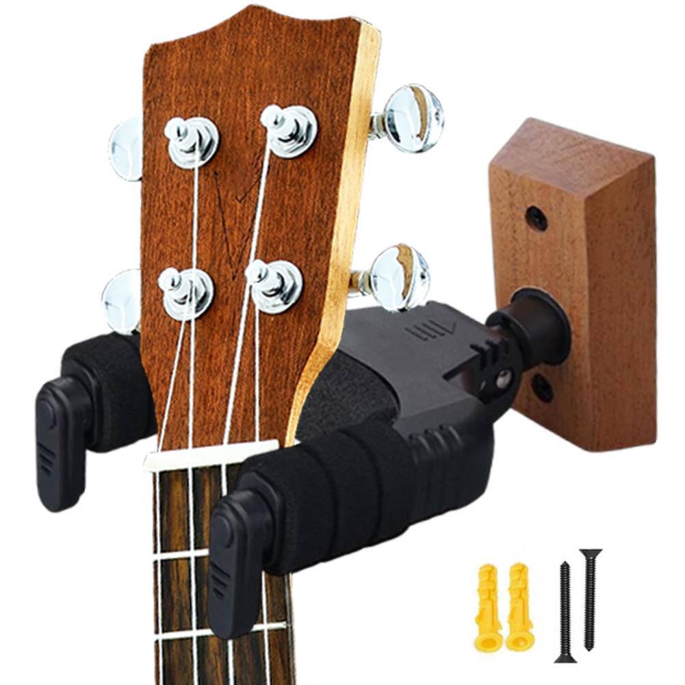 Gitarrenhalter Haken U-förmig Gitarren-Wandhaken Haken Universeller Kunststoff-Gitarrenhänger für Akustik-E-Gitarre Klassik Bass