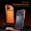 For iPhone 17 Pro Bumper Case Aluminum Alloy Metal Frame Phone Cover