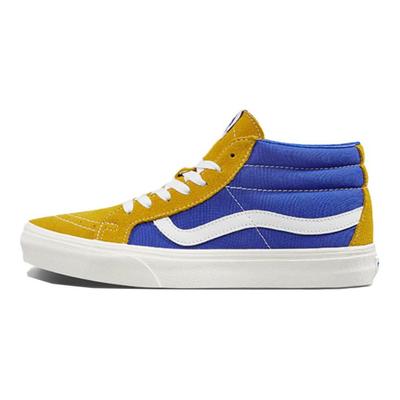 SK8 Mid Yellow Blue Splicing Unisex 'Yellow Blue' Vans VN0A391FTEU